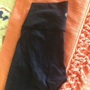 Lululemon high times size 4- dark teal/blue